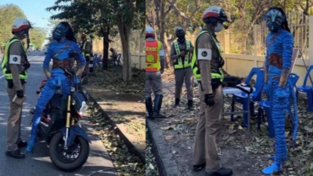 騎車上路要戴好安全帽,否則被警察攔下還是得吃紅單。(圖/翻攝自Major Cineplex Pakse臉書)