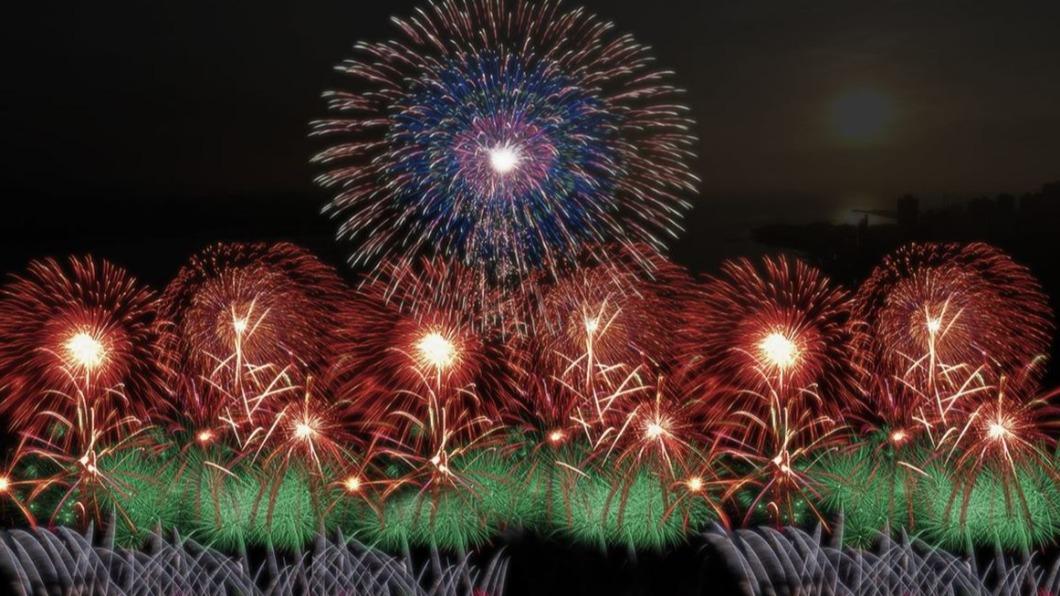 新北煙火將在淡水、八里河岸盛大登場。(圖/新北高灘處提供)