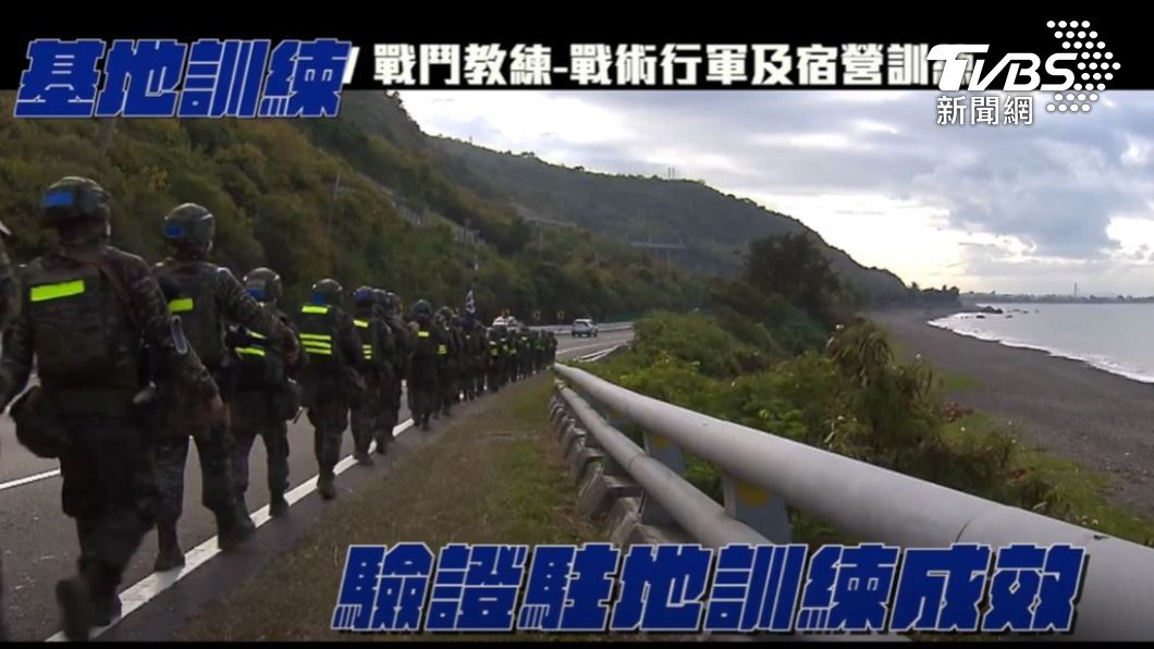 總統蔡英文拍板「強化全民國防兵力結構調整方案」,自2024年元旦起,義務役恢復為1年制。(圖/國防部提供)