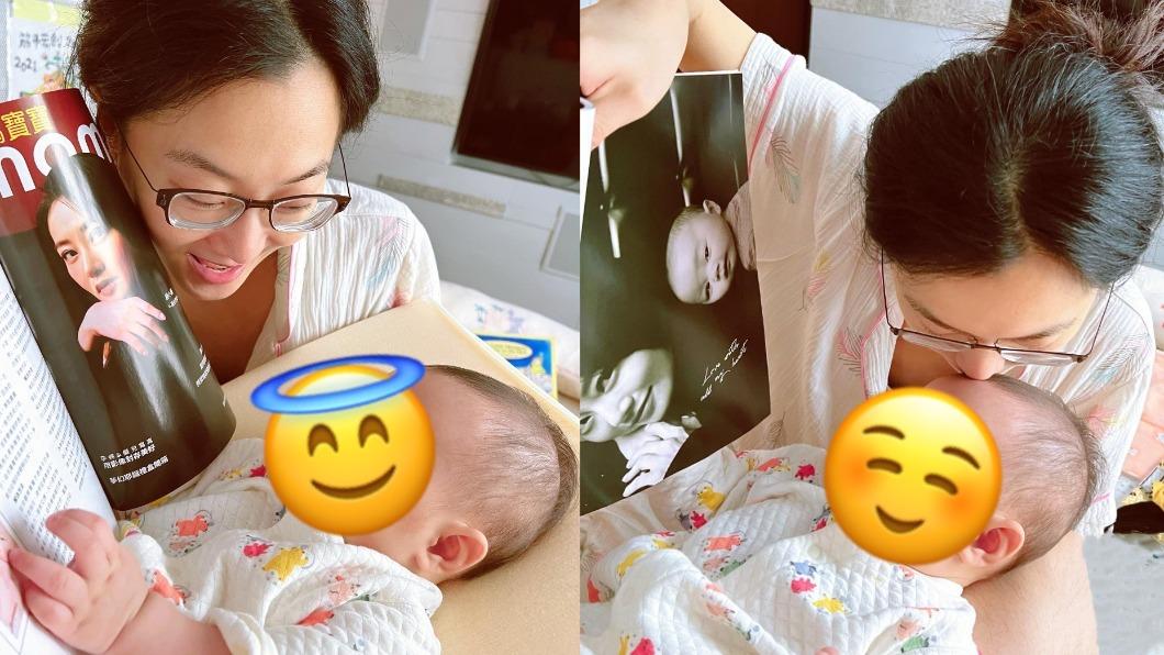 趙小僑經常在社群平台分享女兒的成長過程。（圖／翻攝自趙小僑臉書）