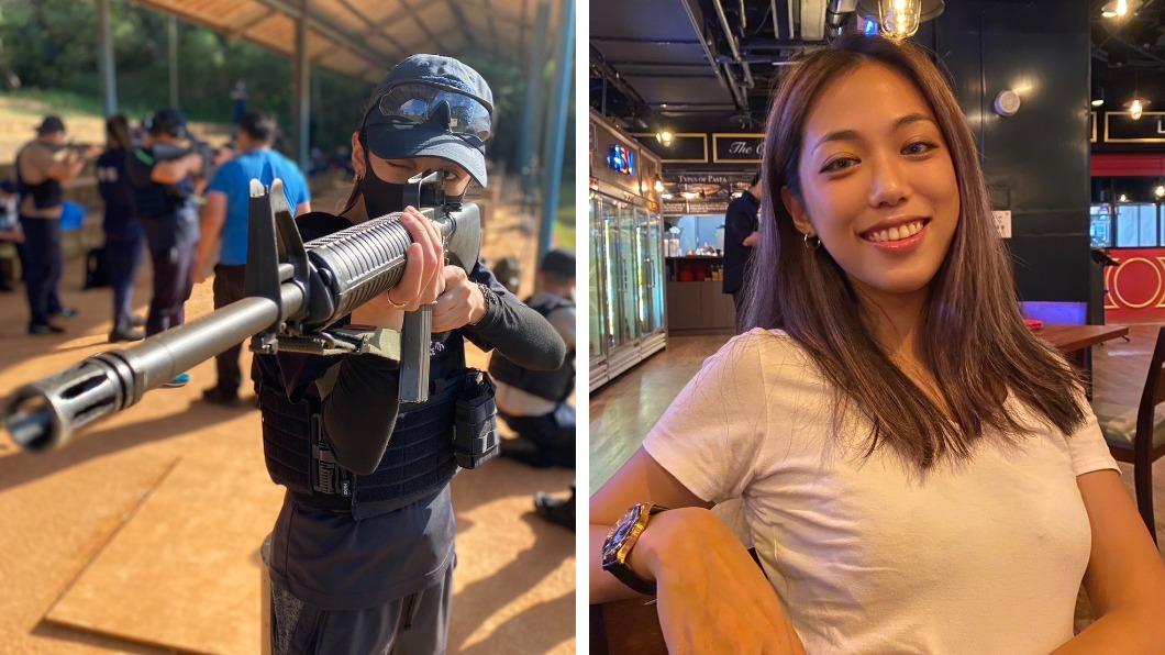 超美神射手 基隆警首位射擊教官 撞臉陳庭妮