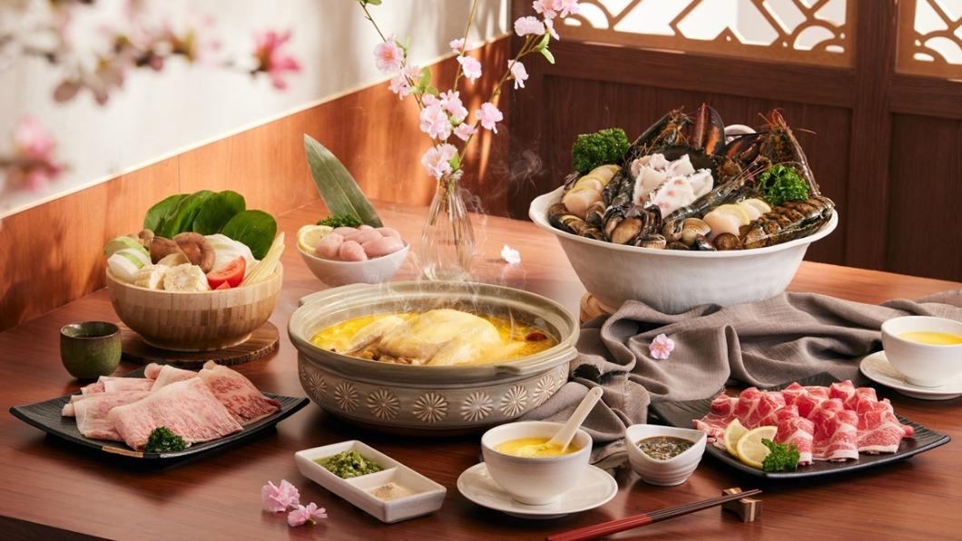 特選日本A5和牛、無骨牛小排、以及波士頓龍蝦、紅蟳、生食級干貝組成華麗套餐。(圖/如嬌提供)