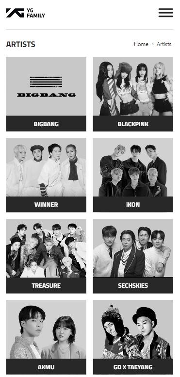 YG現在主要藝人為BLACKPINK、WINNER等團。(圖/翻攝自YG官網)