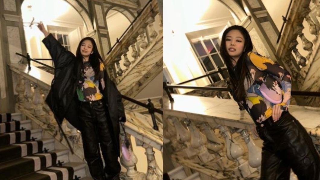 Jennie深受各大奢侈品牌的喜愛。(圖/翻攝自@jennierubyjane IG)