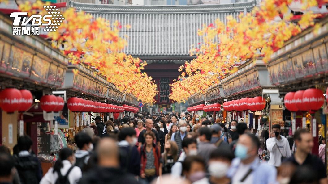 東京淺草寺年味濃 商店街老闆喜見台灣客上門
