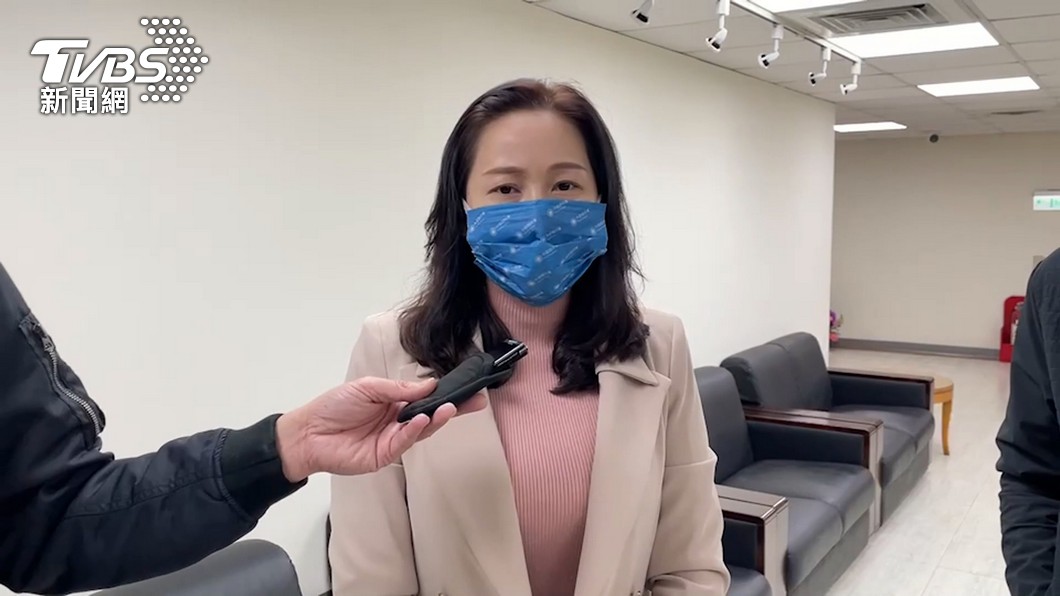 國民黨議員林杏兒。(圖/TVBS)