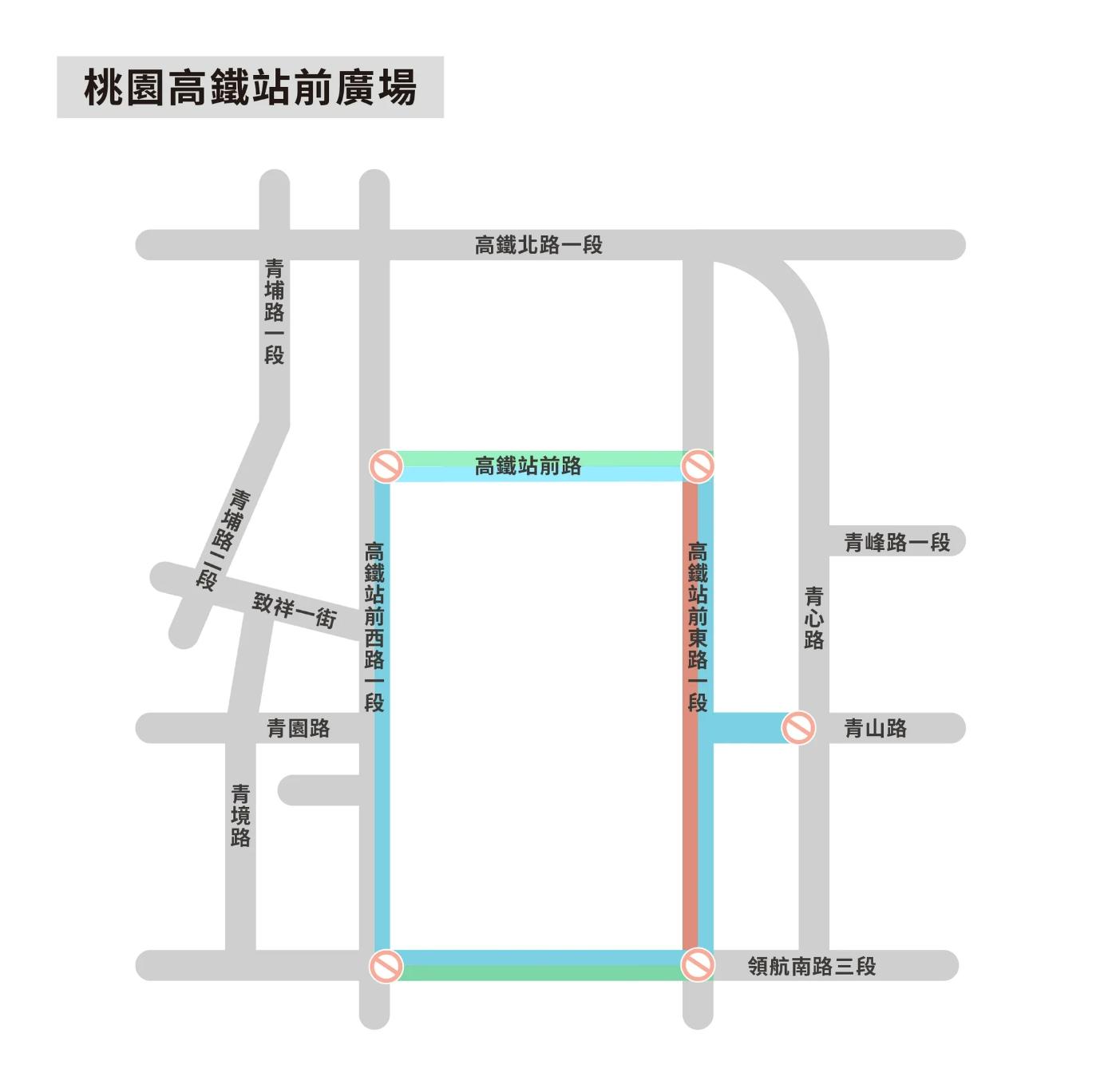 2023 Uber 跨年管制地圖。(圖/Uber提供)