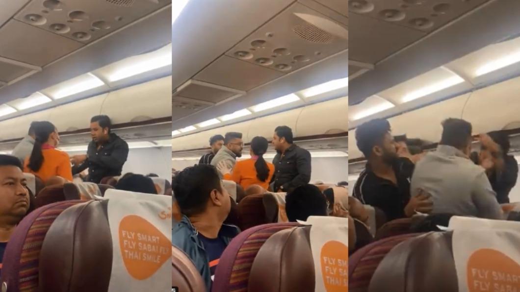 路見不平掌摑相助?男子搭泰航嗆空姐 慘遭6乘客圍毆