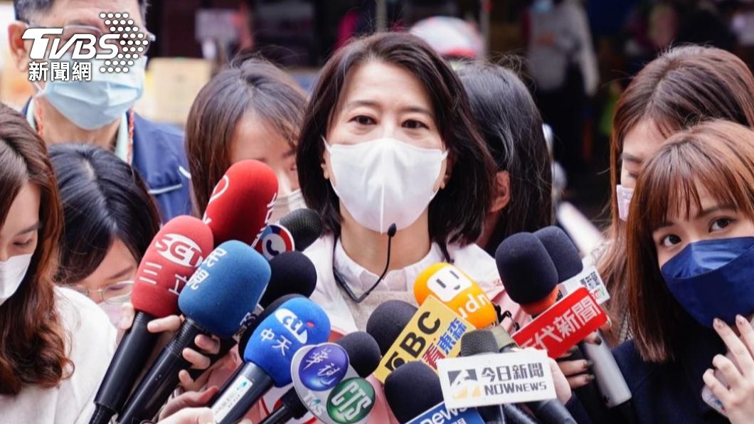 北市第三選區立委補選候選人王鴻薇。（圖／TVBS）