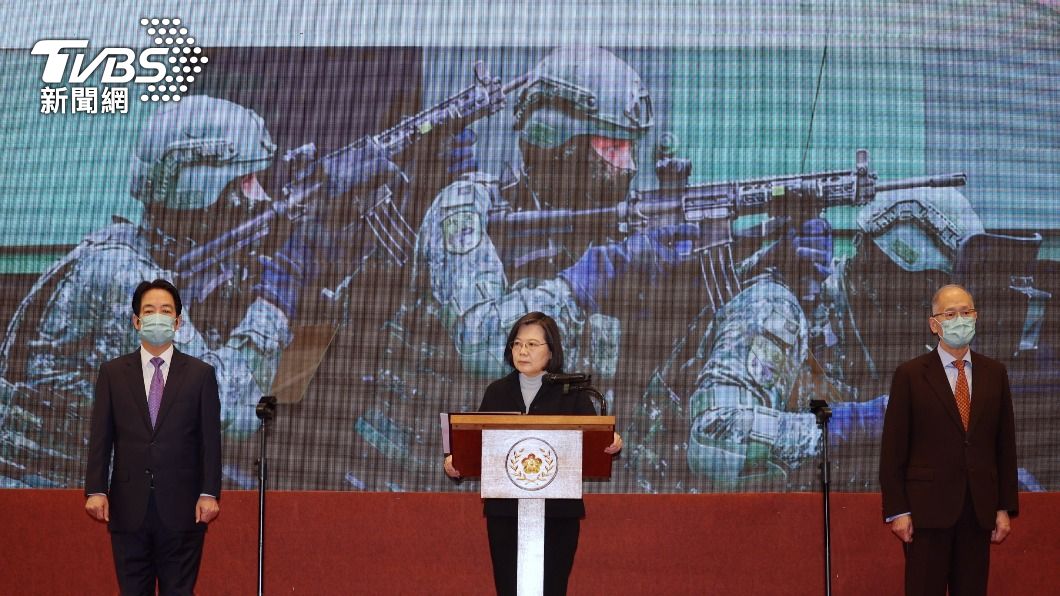 蔡英文:中國疫情升溫 基於人道關懷願提供必要協助