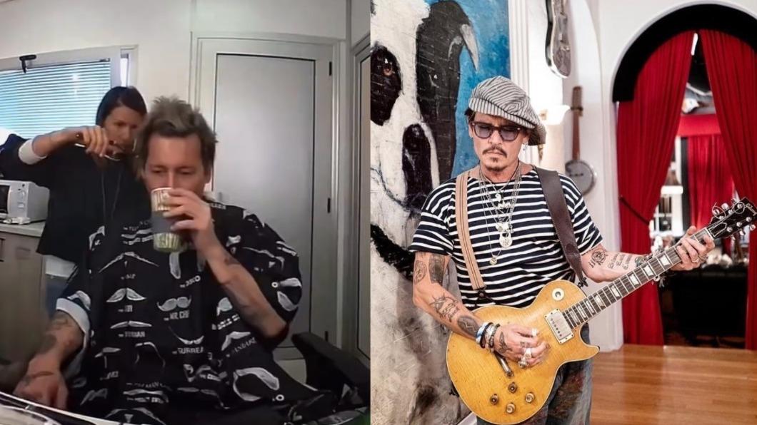 強尼戴普將以新電影重返大螢幕。(圖/翻攝自@johnnydepp IG)