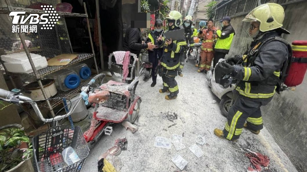 恐怖!三重8旬嬤騎車出門 電動腳踏車突爆炸起火釀3傷