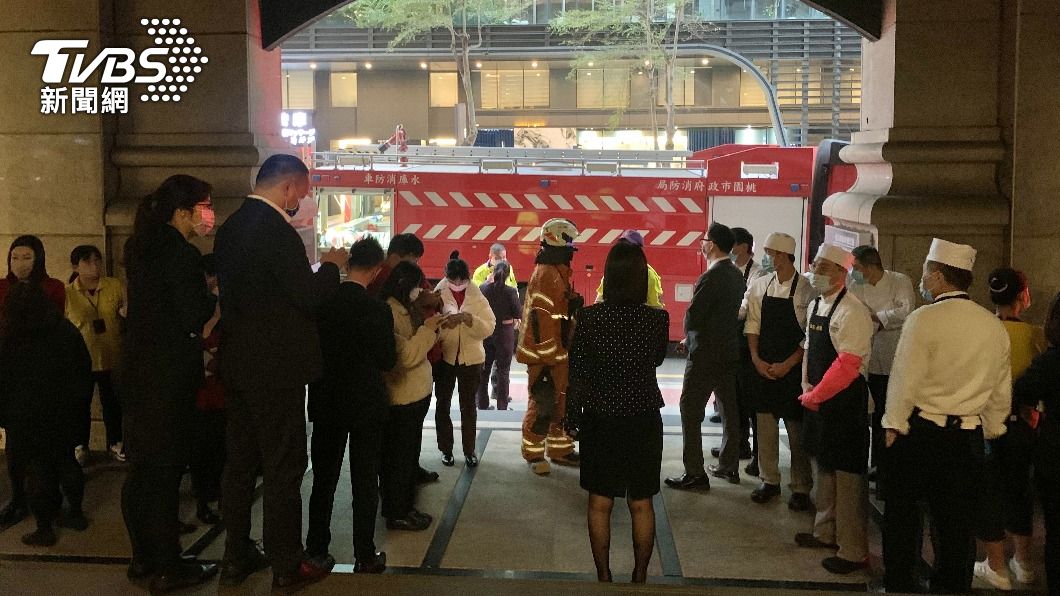 桃園福容大飯店廚房起火 38員工15房客急疏散