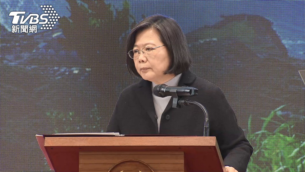 總統蔡英文(圖/TVBS)