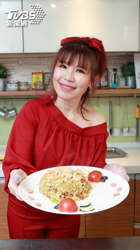廖婉君炒飯來自阿嬤的味道。（圖／黃城碩攝）