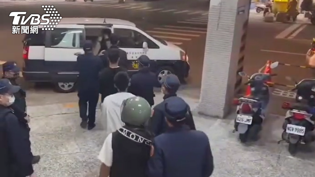 6人全被逮捕歸案。(圖/TVBS)