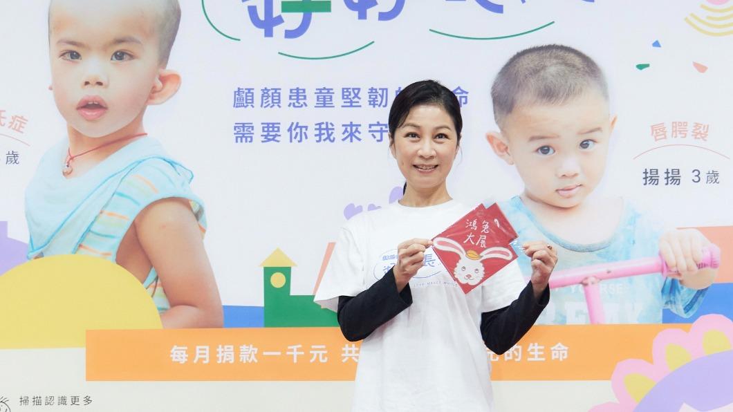 方文琳被問宋逸民事件,不願多談。(圖/羅慧夫顱顏基金會提供)
