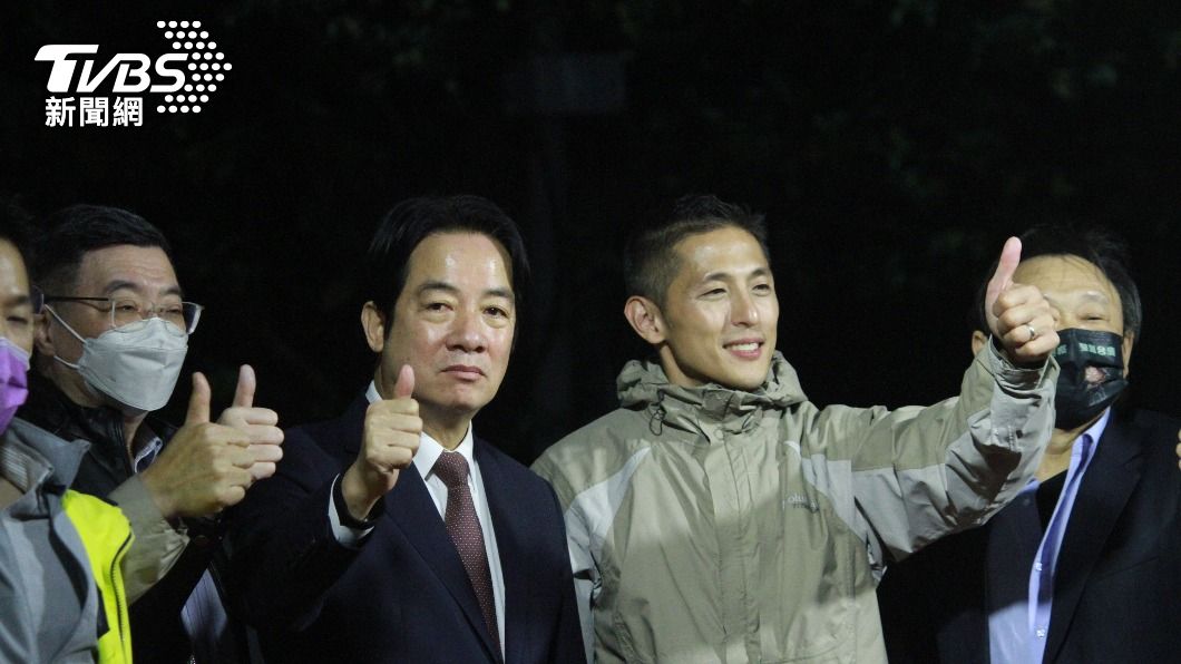 副總統賴清德力挺北市第三選區立委補選候選人吳怡農。(圖/方炳超攝)