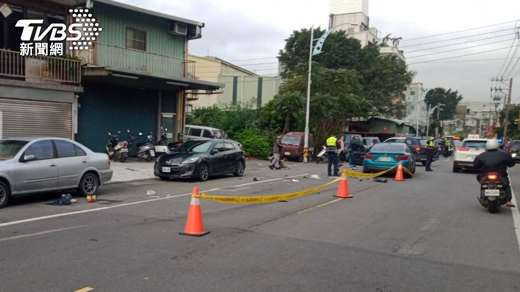 父騎機車載國二女兒上課 遭BMW轎車正面撞擊死亡