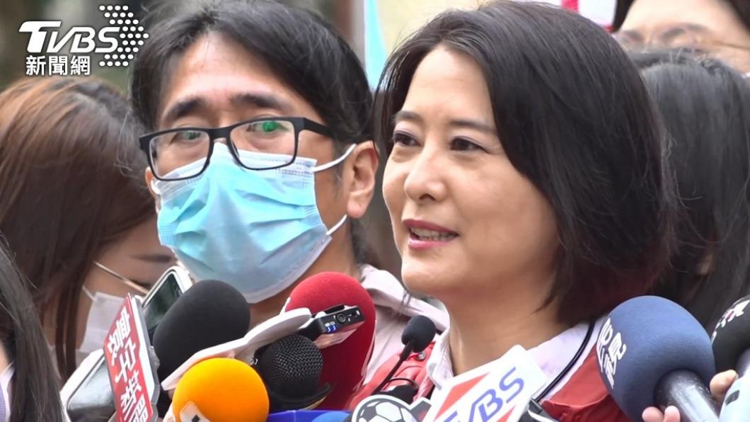 立委補選候選人王鴻薇。(圖/TVBS)