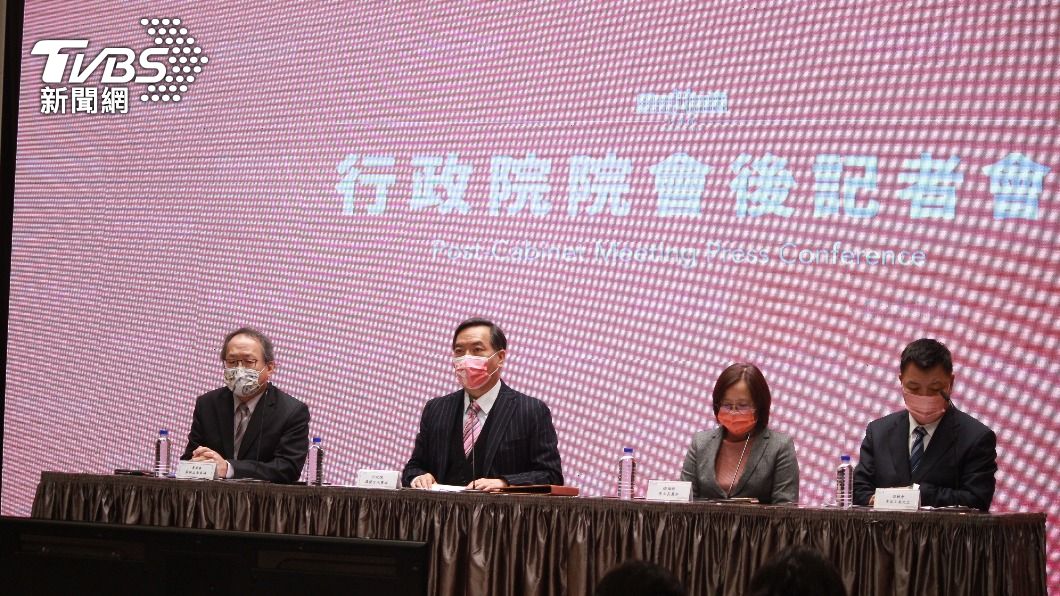 行政院今(5)日舉行行政院會後記者會。(圖/方炳超攝)