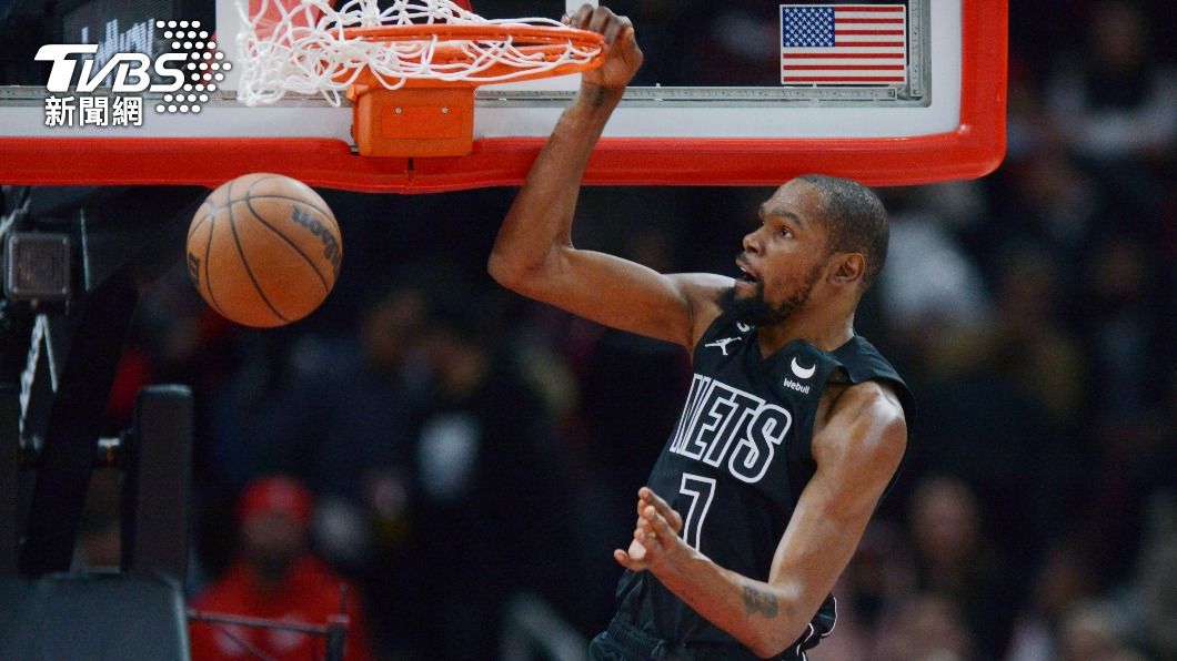 NBA籃網12連勝中斷! 杜蘭特砍44分仍不敵公牛