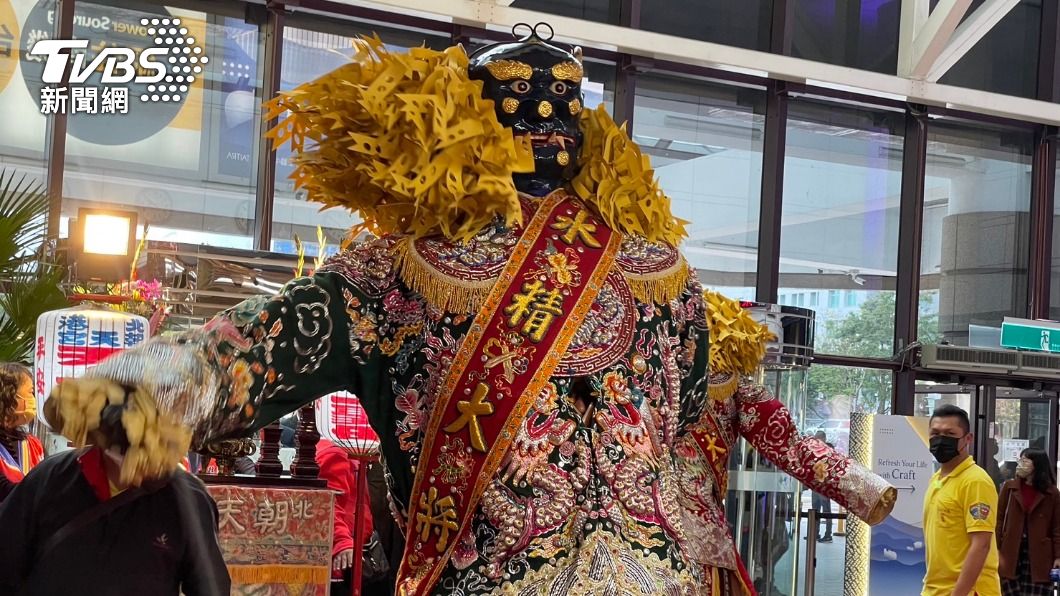 雲林北港朝天宮媽祖鑾座駐駕。(圖/王翊綺攝)