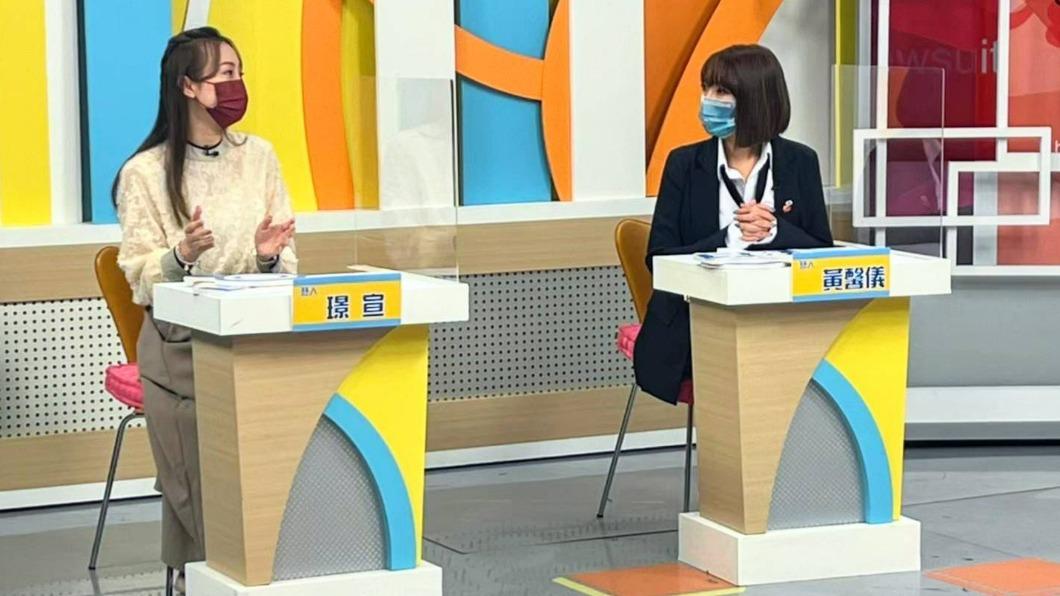 璟宣（左）建議大家要慎選對象。（圖／和展影視提供）