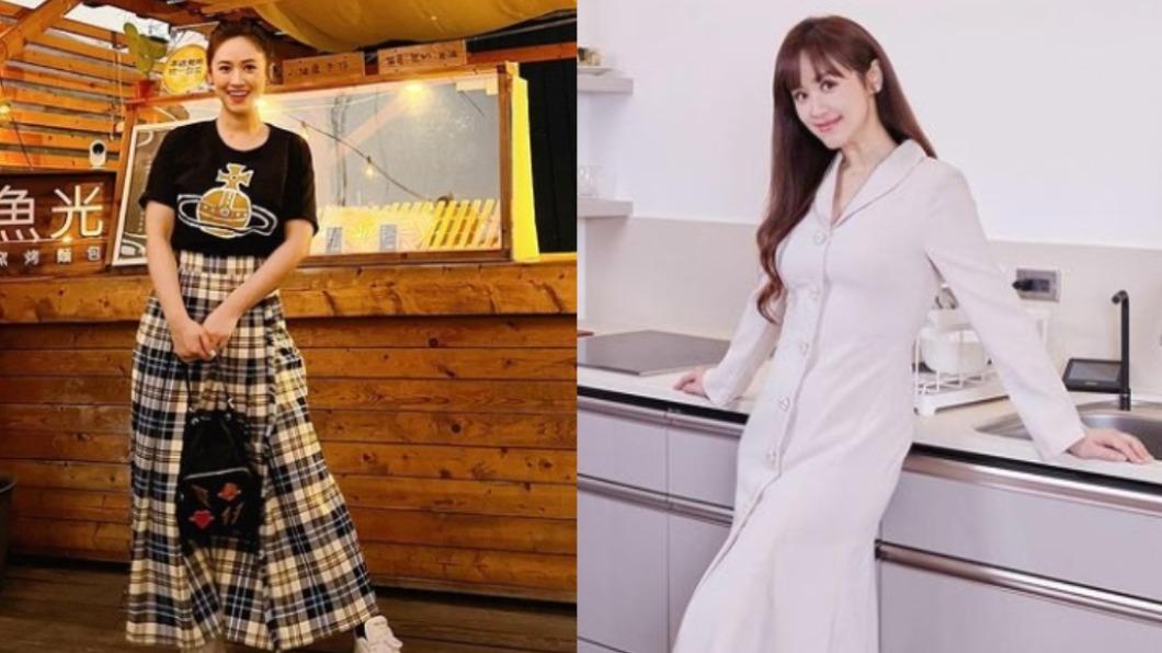 傘狀剪裁可遮腹部、腰間的肉。（圖／翻攝自吳姍儒IG）