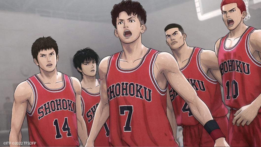 《灌籃高手》的動畫版電影《THE FIRST SLAM DUNK》。(圖/翻攝自@Korea Odyssey Twitter)