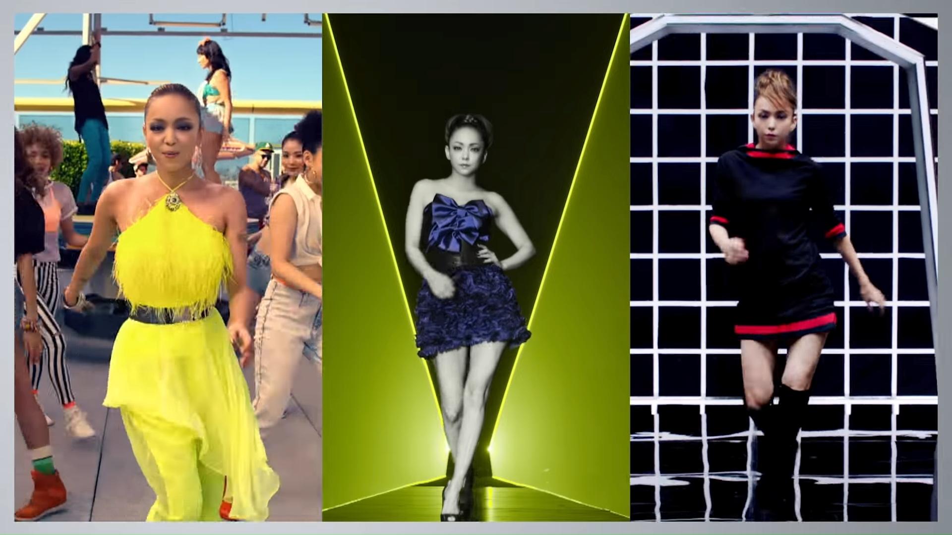 安室奈美惠的音樂、表演風格多變。(圖/翻攝自Namie Amuro YouTube)