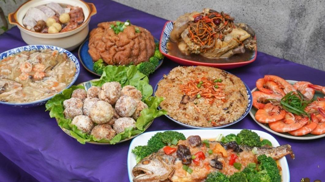「兔躍開運國宴年菜組」。（圖／跟著尼力吃喝玩樂提供）