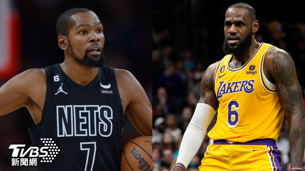 NBA/明星賽首輪投票 詹姆斯、杜蘭特東西區人氣王