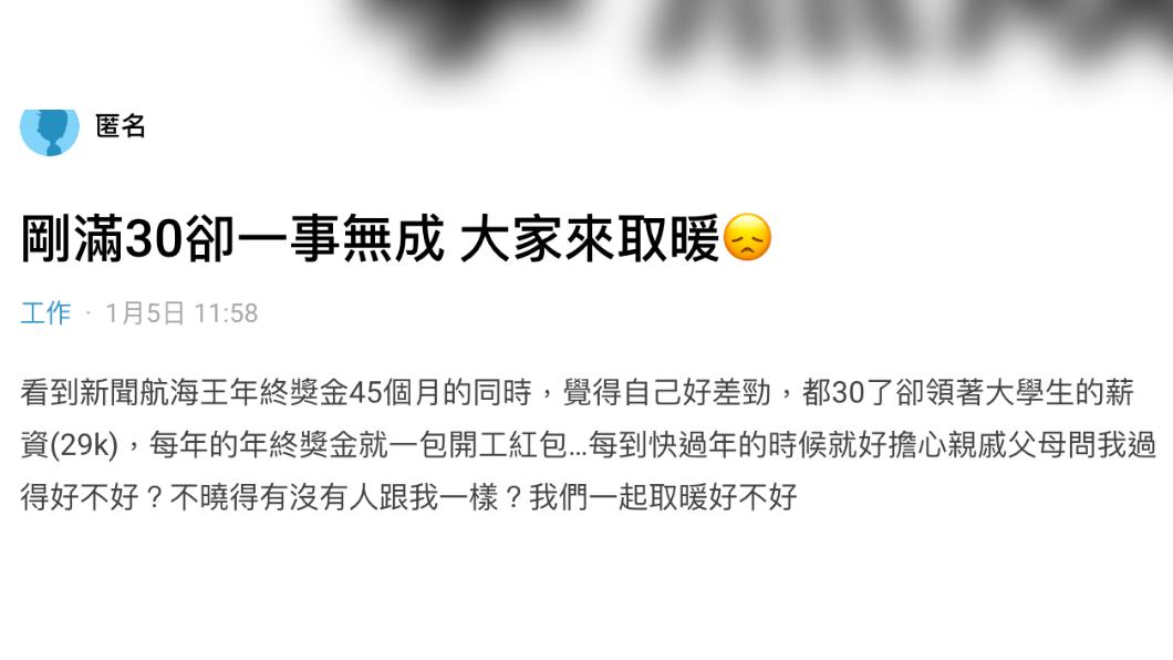 原PO發文。(圖/翻攝自Dcard)