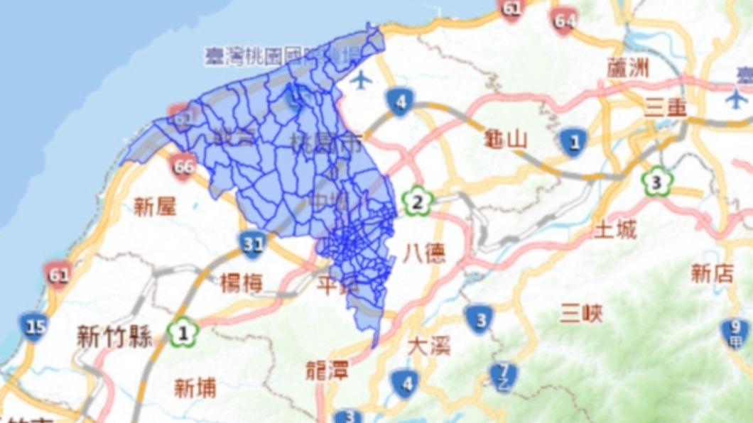 約3分之1的桃園全停水。(圖/翻攝自來水公司官網)