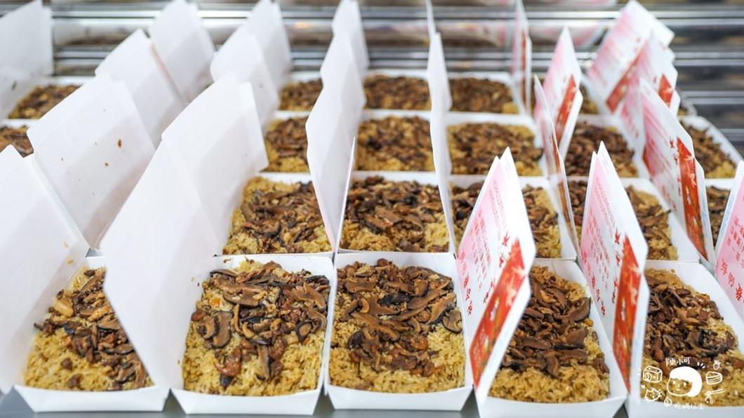 有人稱「林合發油飯」是台北最好吃油飯。(圖/陳小可的吃喝玩樂提供)