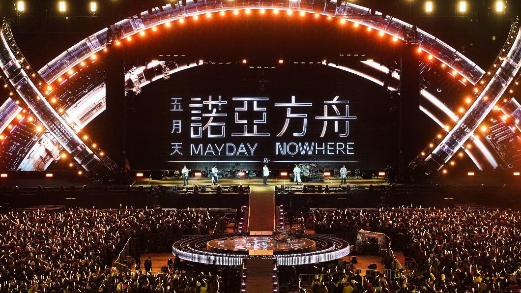 五月天的桃園演唱會即將邁入尾聲。(圖/相信音樂提供)