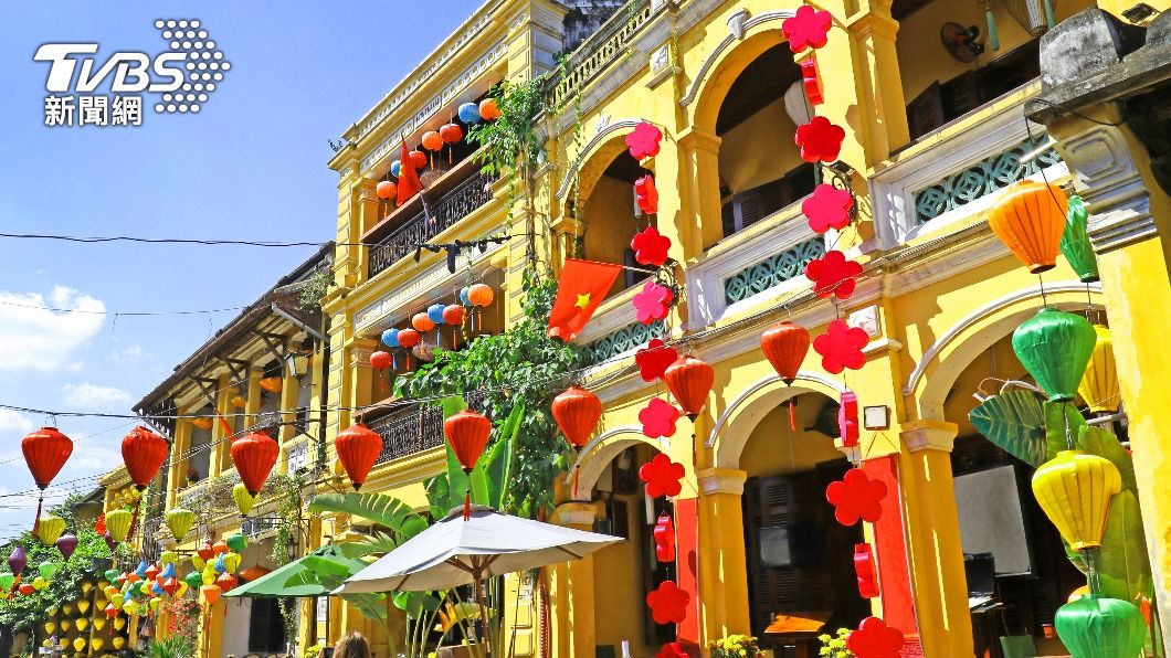 越南的會安古城,融合中、法文化特色。(示意圖/shutterstock達志影像)