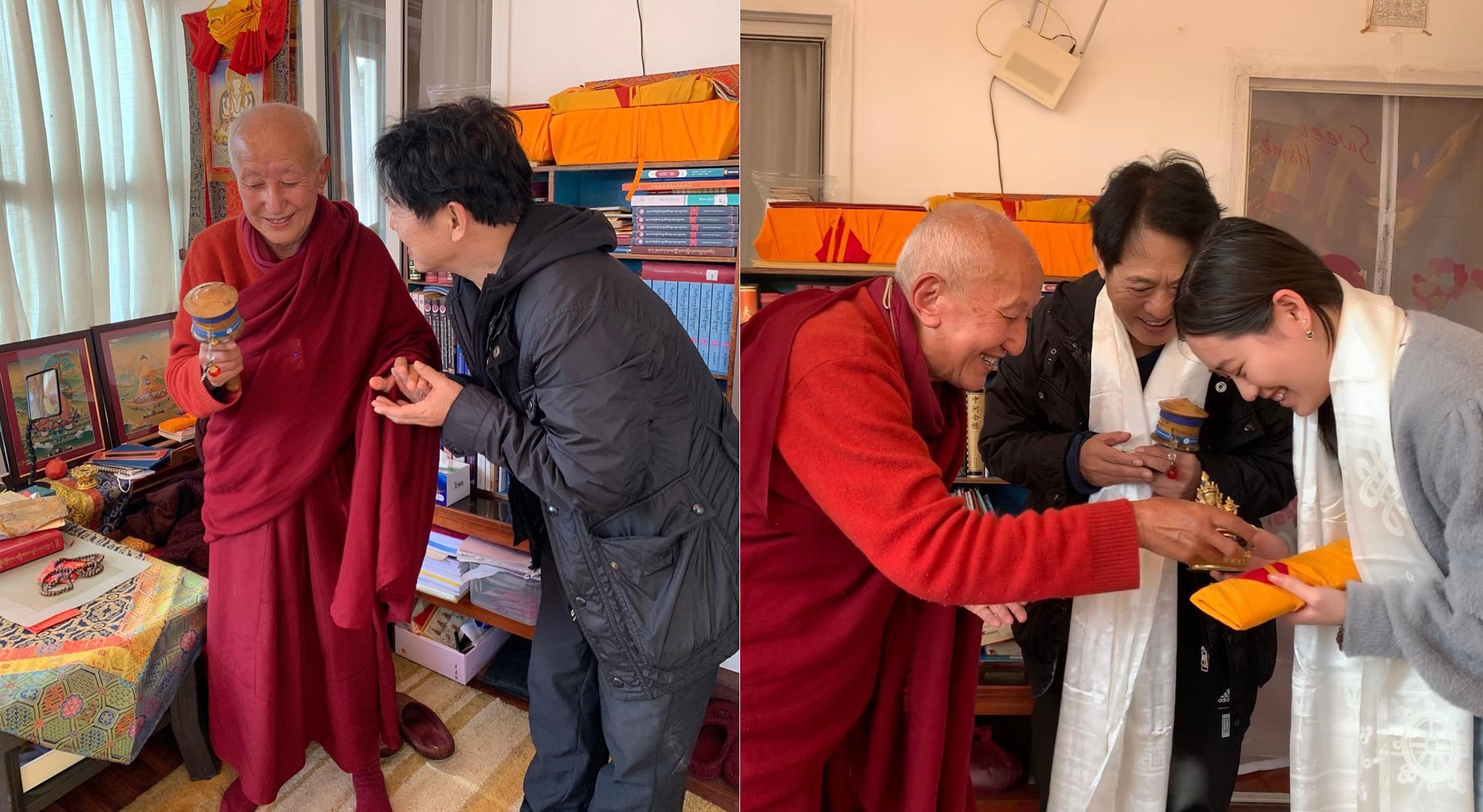 李連杰一家人近日飛到尼泊爾。(圖/翻攝自李連杰IG)