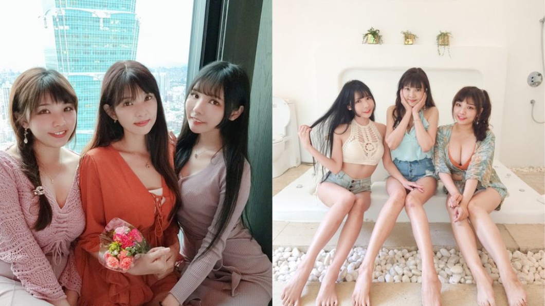 不少人盛讚母親的容貌比兩個女兒更漂亮。（圖／翻攝自PTT）