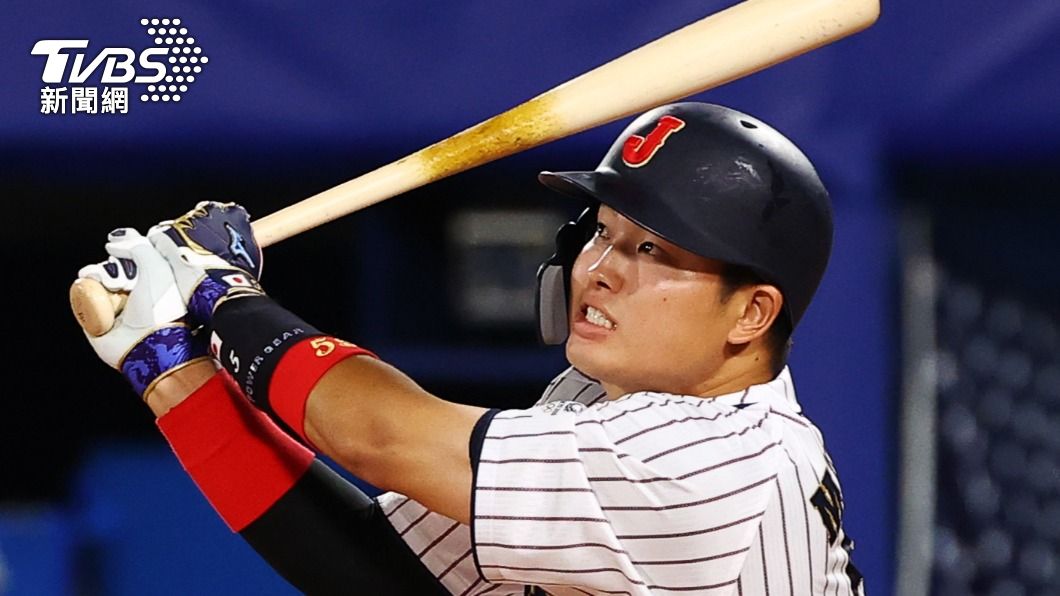 村上宗隆年僅22歲，是日本新一代左打重砲。（圖／達志影像路透社）