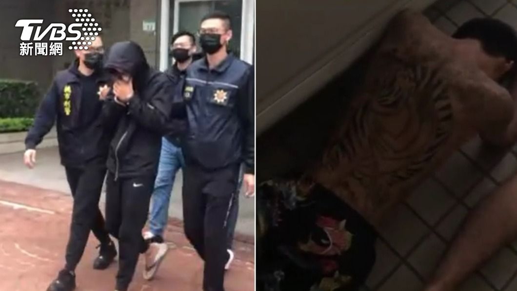 運毒集團魏姓主嫌被警方壓制逮捕,訊後依送法辦。(圖/TVBS)