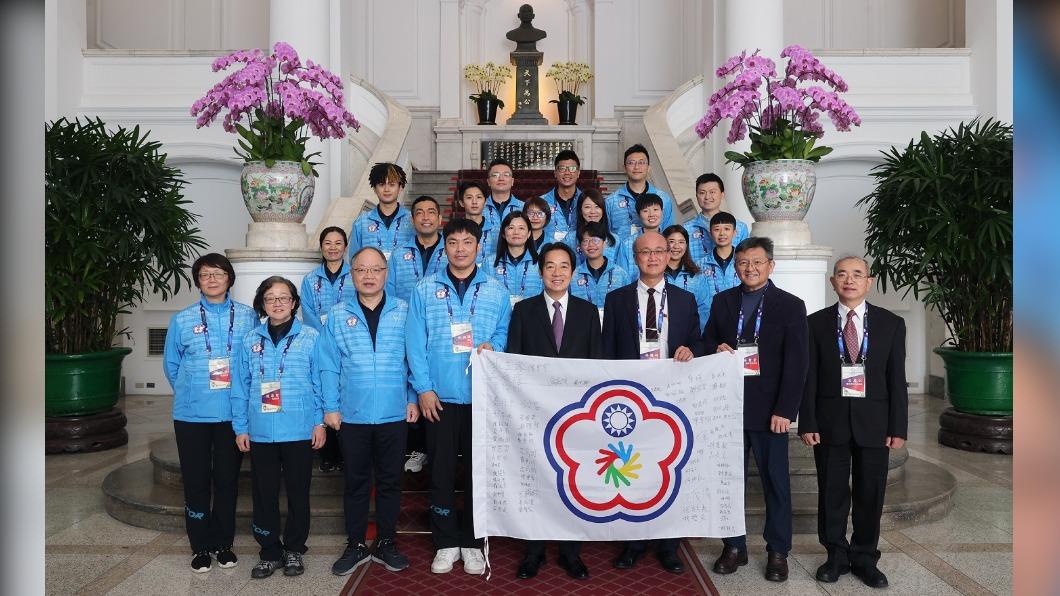 史上第二佳!聽奧3金13銀14銅 賴清德接見選手