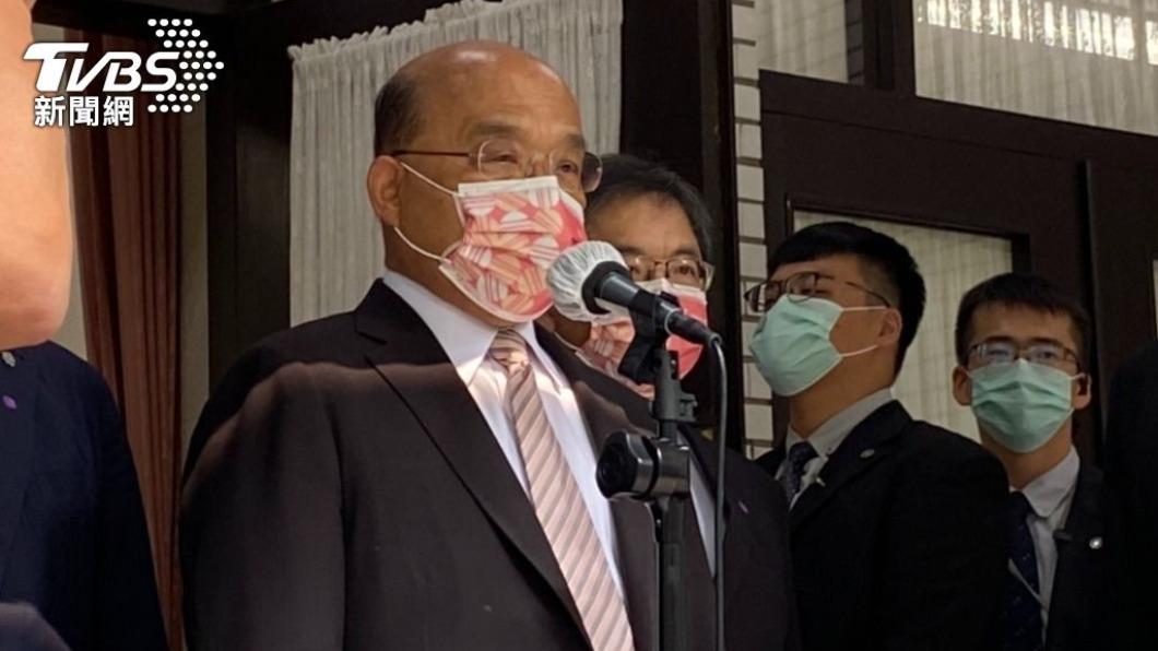 行政院長蘇貞昌。(圖/TVBS)
