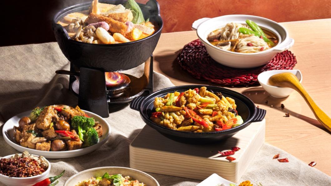 「果然匯」主打素食吃到飽。（圖／翻攝自果然匯臉書）