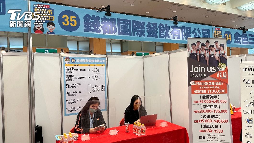 錢都開出50K薪資找店長。(圖/呂欣芷攝)