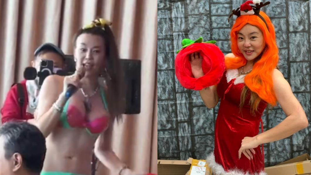 法拉利姊現蹤尾牙！辣穿比基尼熱舞　網笑歪：是逼退員工嗎