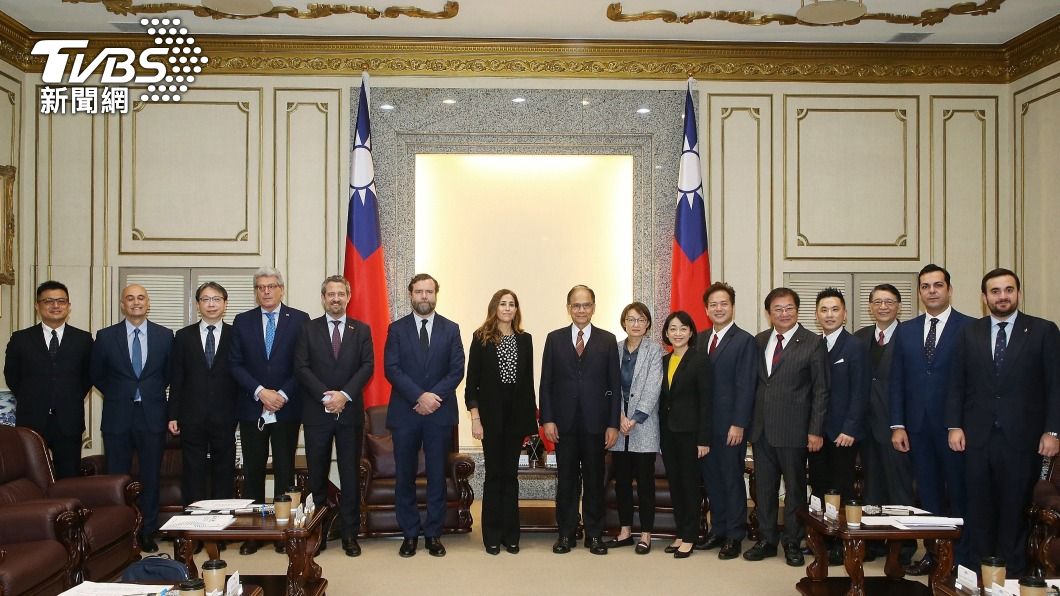 西班牙國會議員團訪問立院 游錫堃盼深化合作交流