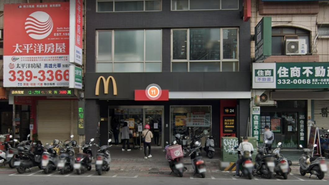 麥當勞一心店。（圖／翻攝自GOOGLE地圖）