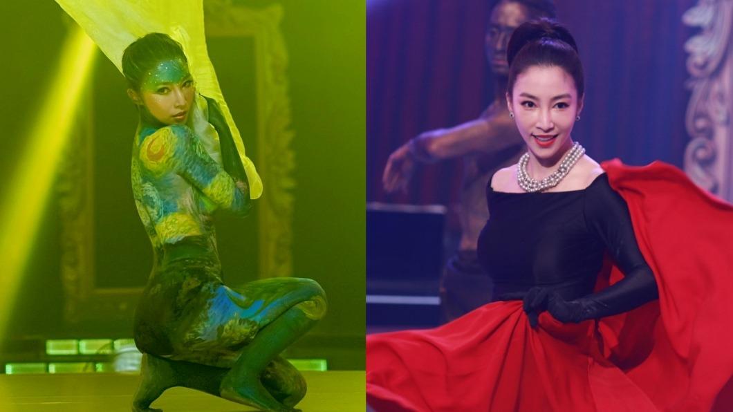 八點檔女神張家瑋「幾乎全裸」震撼登場! 6小時塗滿身出道最大尺度